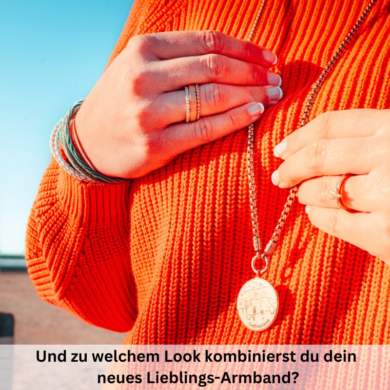 Leder & Segeltau Armband Doppeltes Schilfgras (doppelt) (Multistrang)