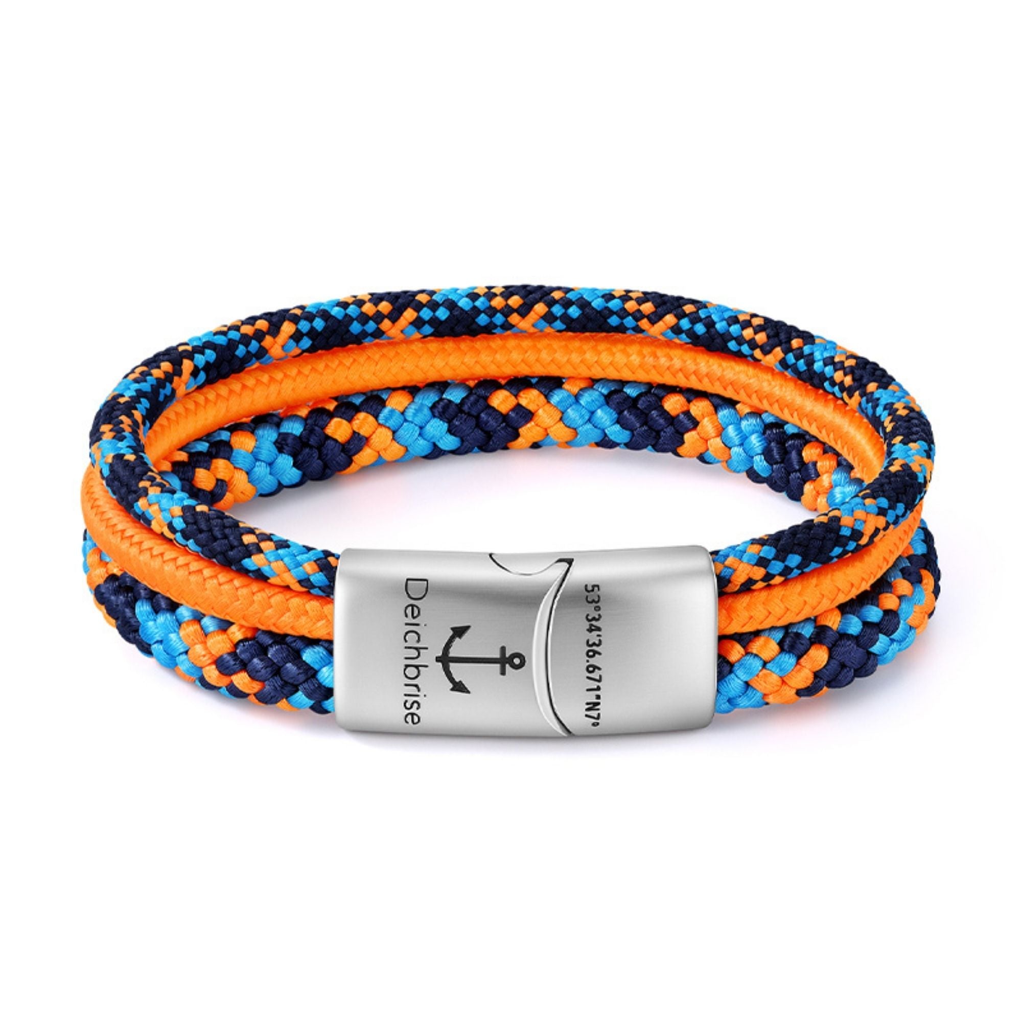 Segelseil-Segeltau Armband Inseltaucher (Multistrang)