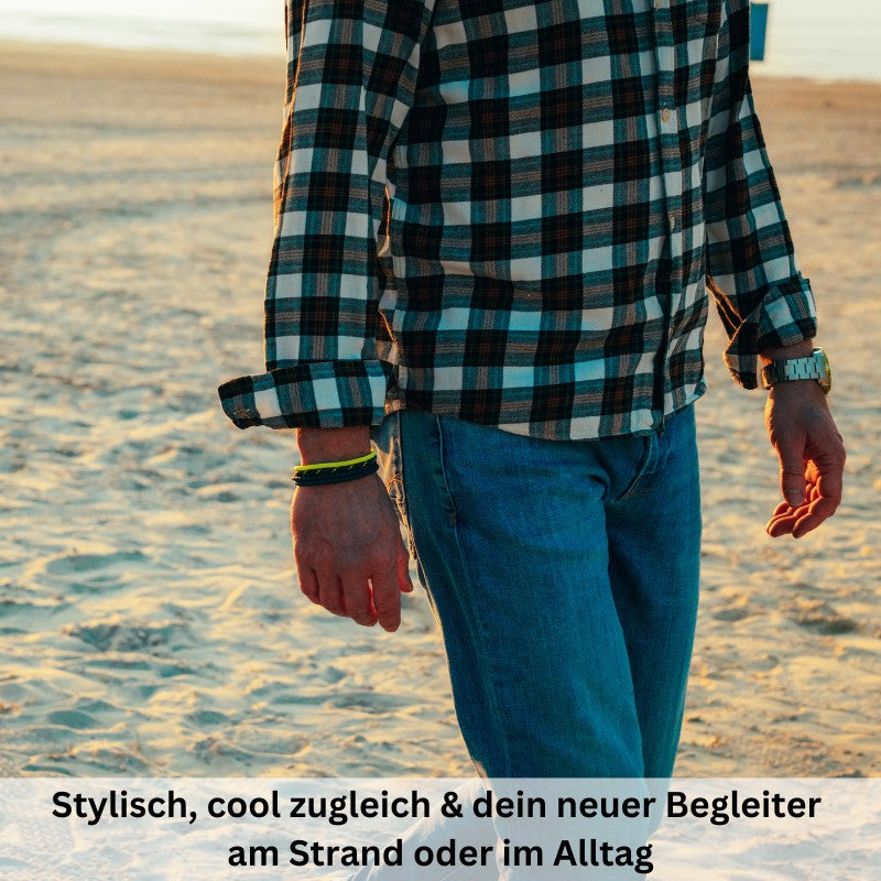 Leder & Segeltau Armband Summer Kitesurfer (Multistrang)