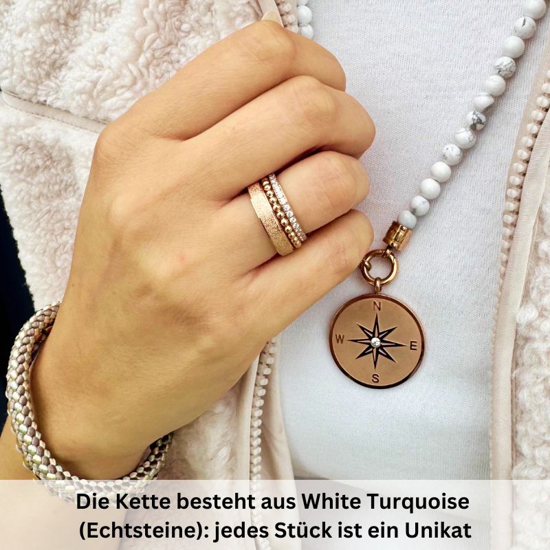Kette Dünentraum + Joleen am Sandstrand + Schmuck Reisebox