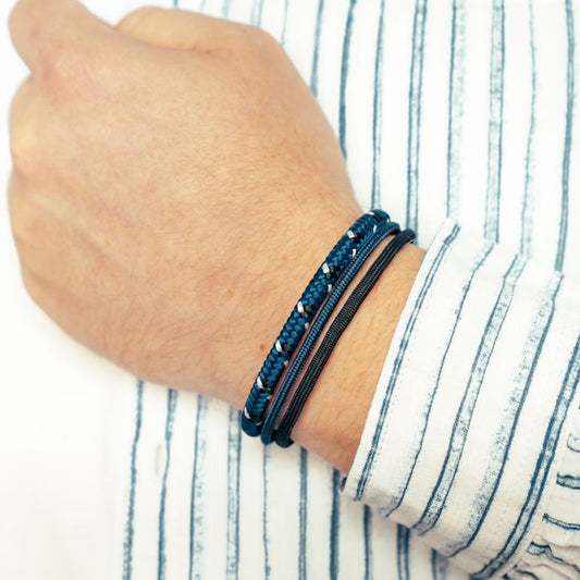 Segelseil & Segeltau Armband Rautenglück (Multistrang)