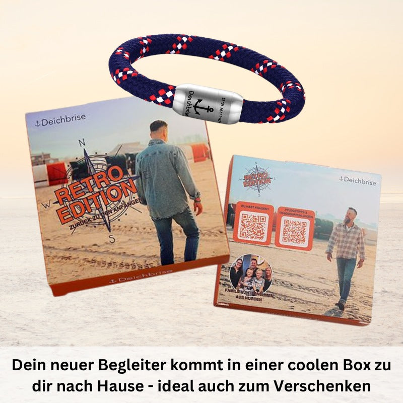 Segeltau Armband Langeoog (8mm)