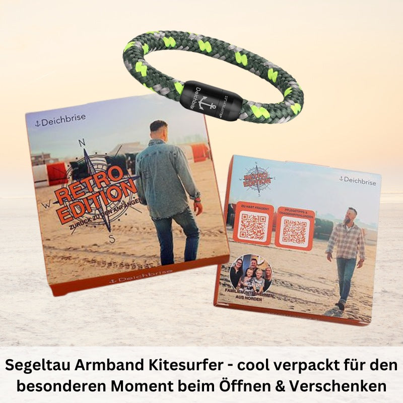 Segeltau Armband Kitesurfer (8mm)