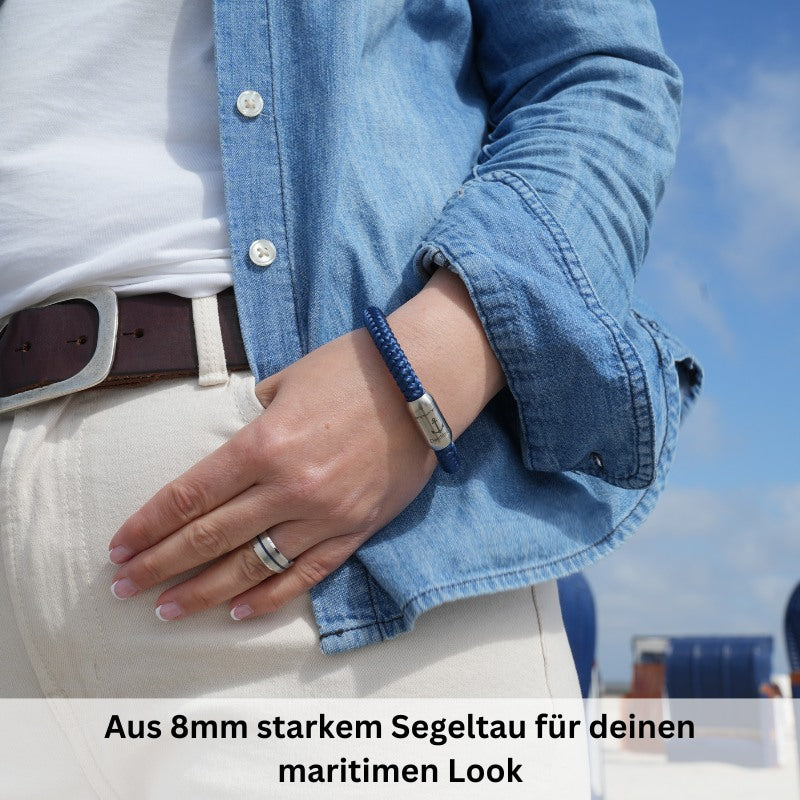 Segeltau Armband Jenke (8mm)