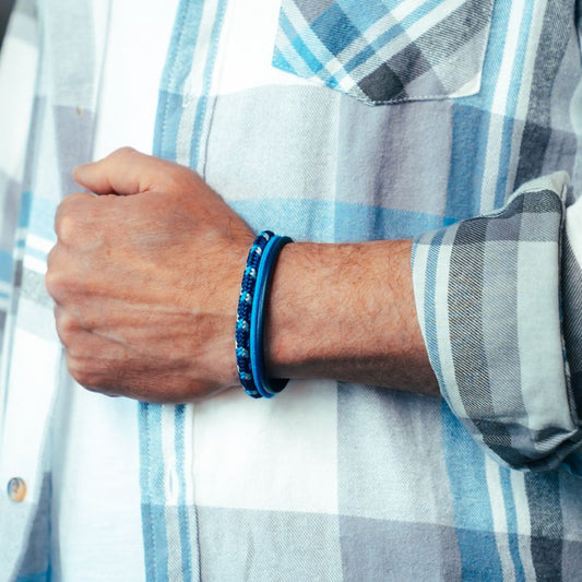 Leder & Segeltau Armband Tiefseetaucher (Multistrang)