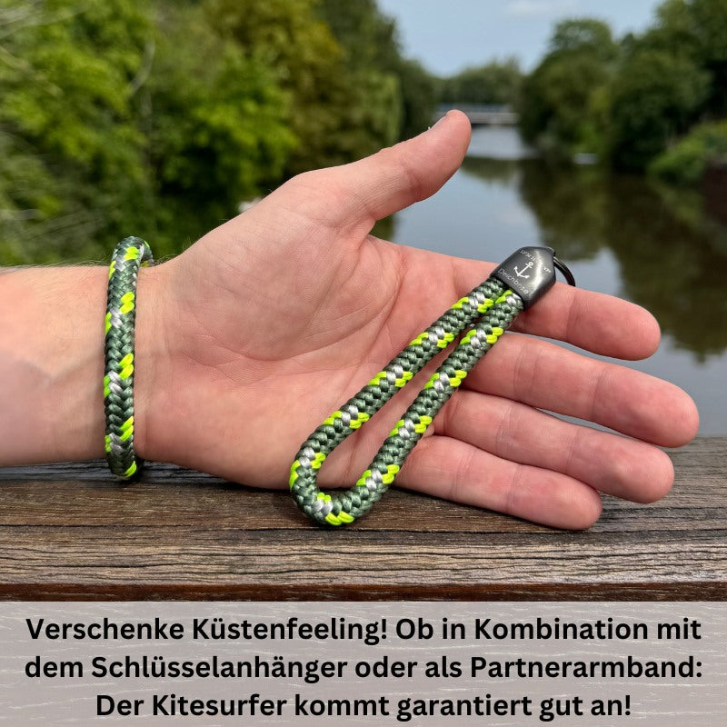 Segeltau Armband Kitesurfer (8mm)