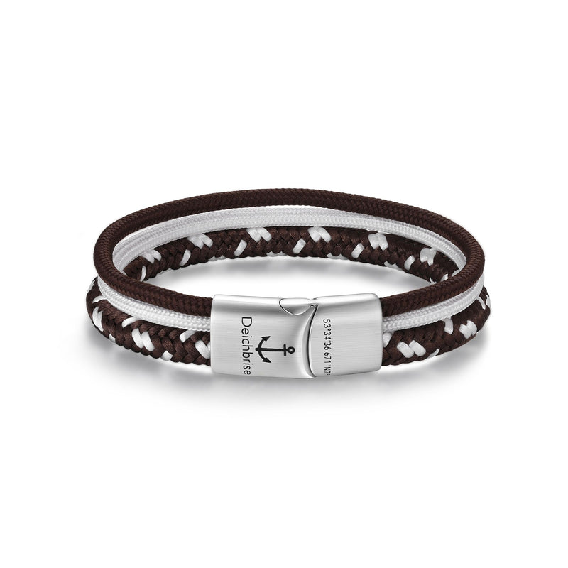 Segelseil-Segeltau Armband Dribbelkönig (Multistrang)