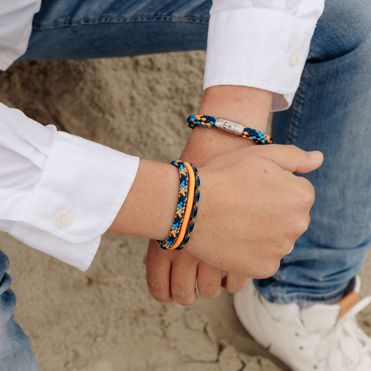 Segelseil-Segeltau Armband Inseltaucher (Multistrang)