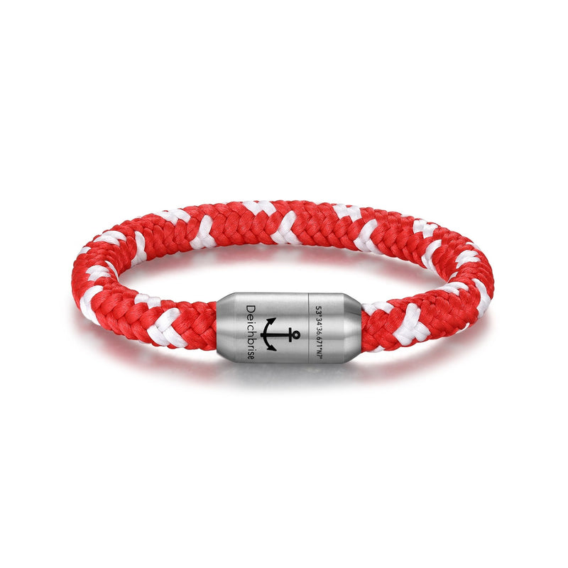 Segeltau Armband Tor Fabrik (8mm)