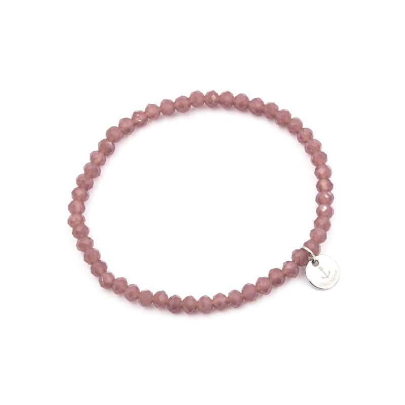 Glasschliffarmband (wildberry)