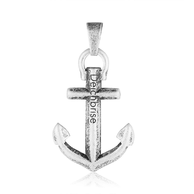 Kettenanhänger Anker aus Edelstahl