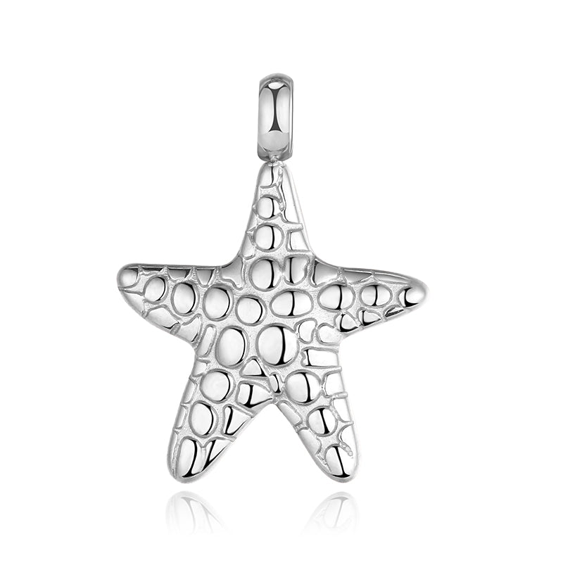 Kettenanhänger Seestern aus Edelstahl