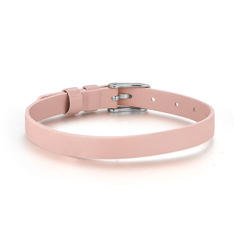 Armband Veggie-Leder altrose (Lüttje-Charming)