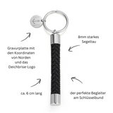 Schlüsselanhänger aus Segeltau Tammo (8mm)