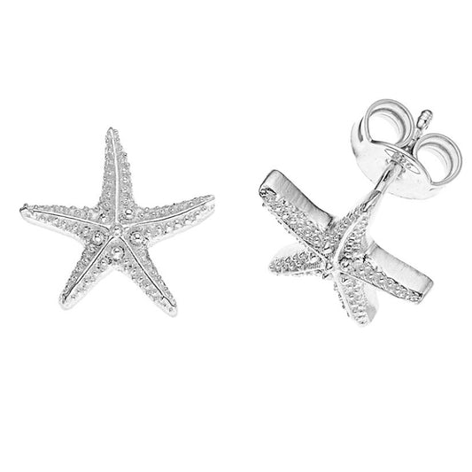 925er Silber Ohrstecker Seestern