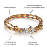 Anker Armband Gelb Muster