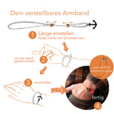 Anker Armband Pink Muster