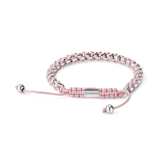 Armband Pellworm 2.1 aus Edelstahl und Segelseil