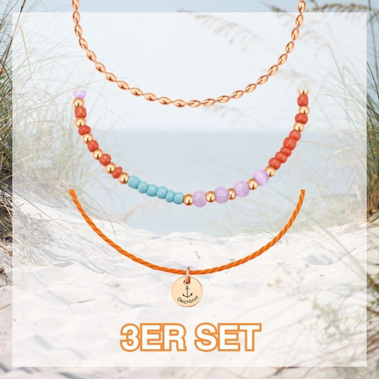 Armband Set BeachMix Koralle