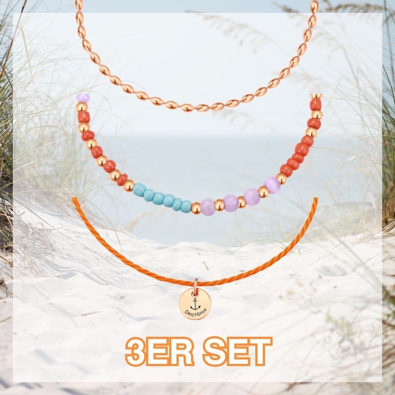 Armband Set BeachMix Koralle