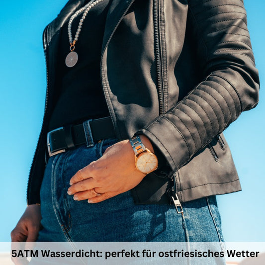 Uhr Traum Hafen 35mm (Damen) bi-color