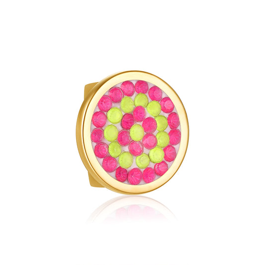Charm Bling Bling Neongelb-Pink (Lüttje-Charming)