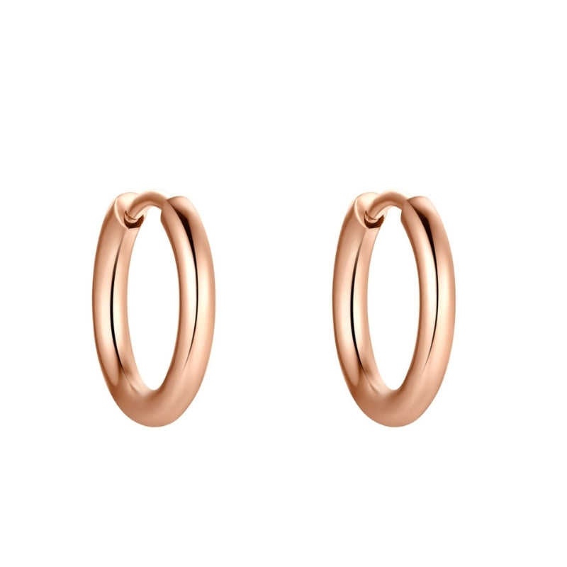 Creolen für Charm Anhänger (mittel | 1,8cm) aus Edelstahl (Paar)