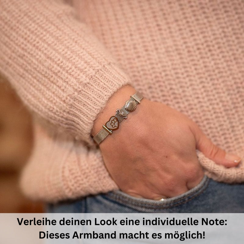 Armband Edelstahl-Mesh (Lüttje-Charming)