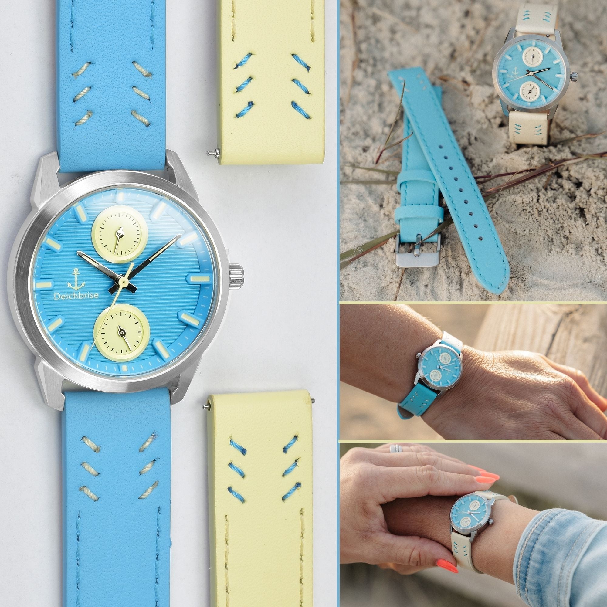 Damen-Uhr Dünentraum - 32mm mit Wechselarmband