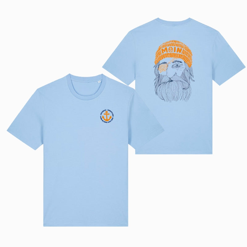 Unisex T-Shirt "Käptn Fokko" (Oceanbreeze)