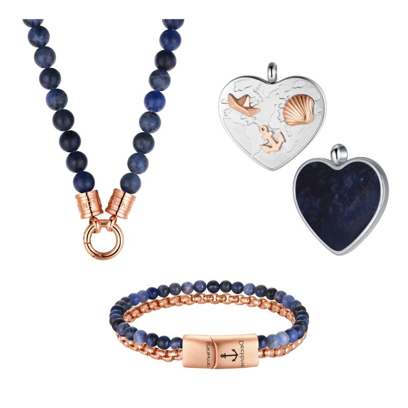 Schmuck Set Paguera Tora Beach (rosegold)