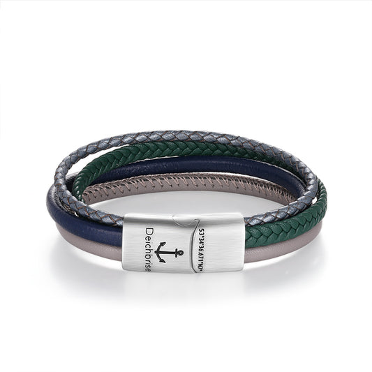 Leder Armband Dünengras (Multistrang)