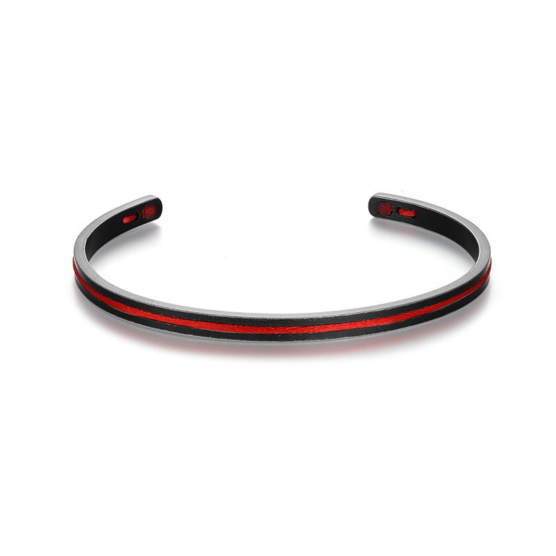 Edelstahl-Bangle Seegang