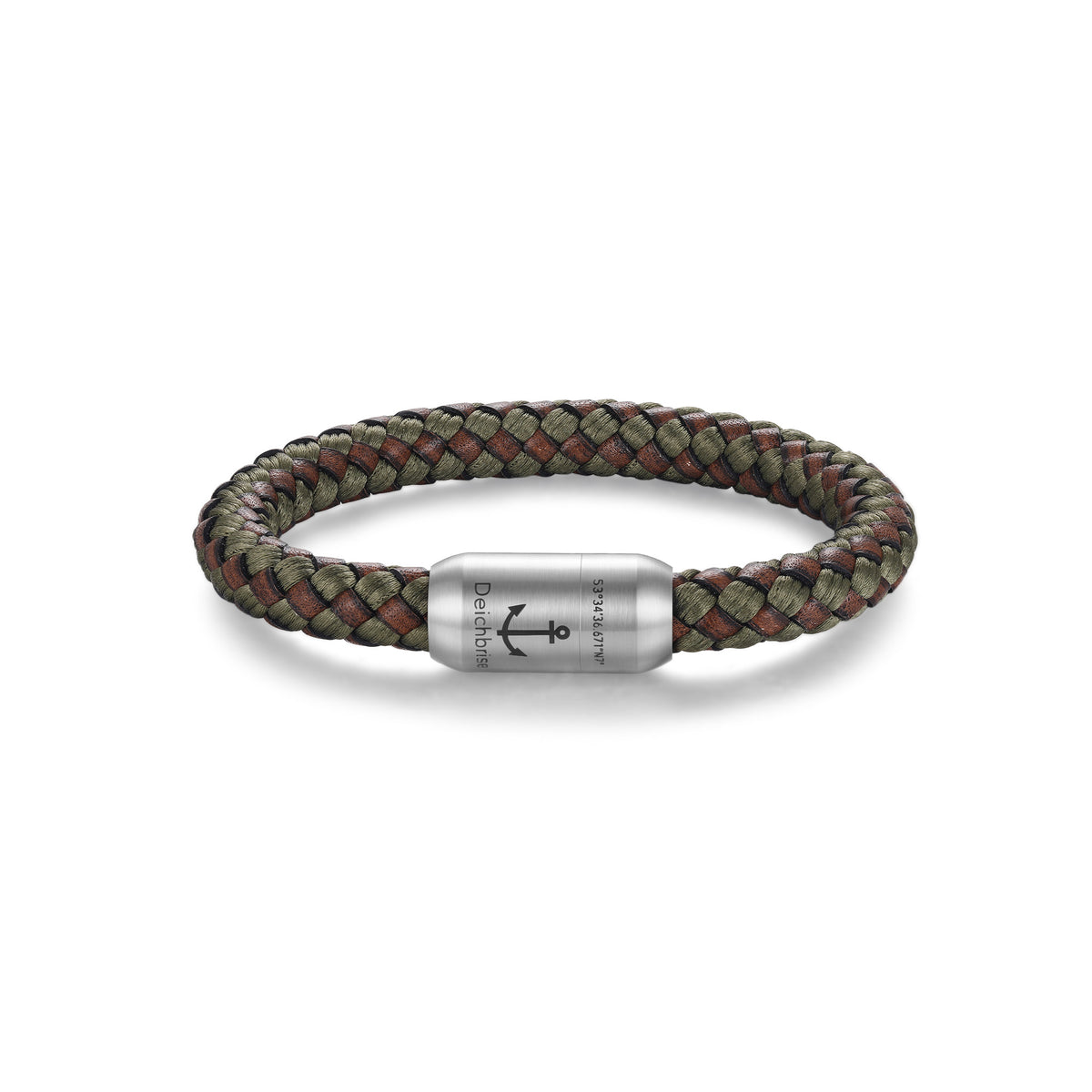 Leder- und Segeltau Armband Friesenflair