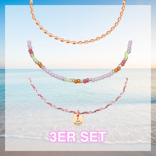 Fußkettchen Set BeachMix Sand