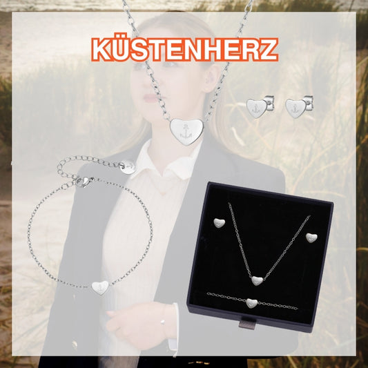 Geschenk-Set Küstenherz