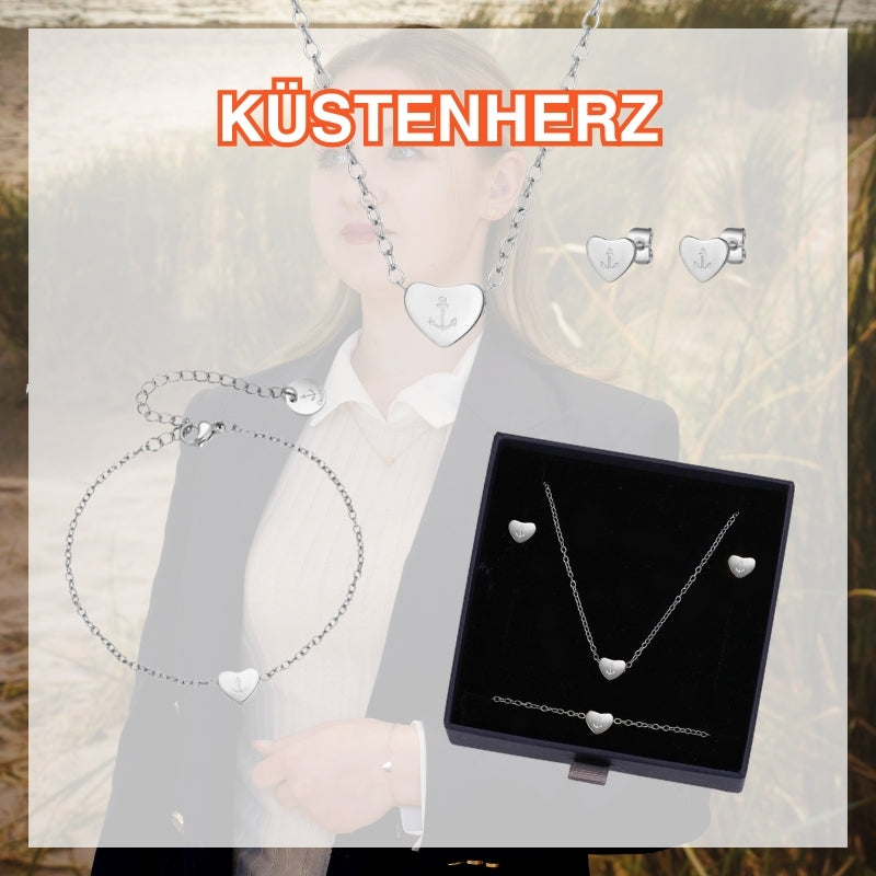 Geschenk-Set Küstenherz