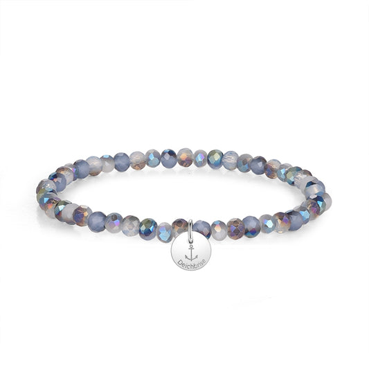 Glasperlen Armband (harbor light)