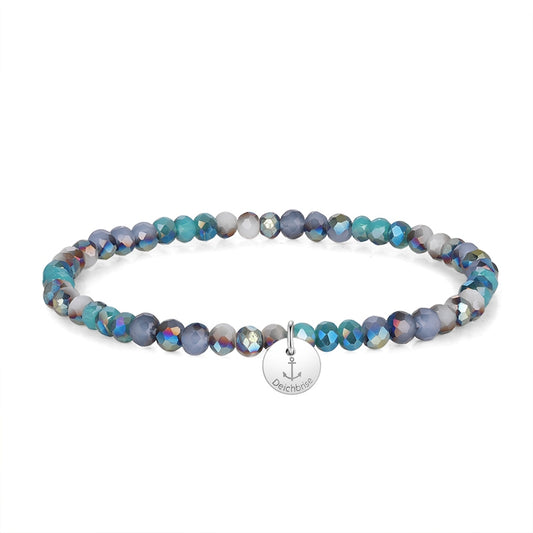 Glasperlen Armband (reef sparkle)