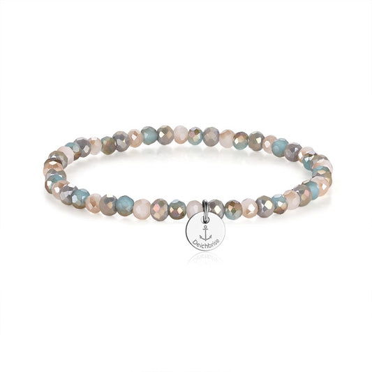 Glasschliffarmband (schilfgras)