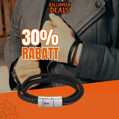 Leder & Segeltau Armband Small Rocky (Multistrang)