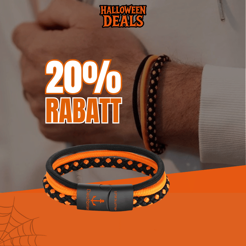 Segelseil-Segeltau Armband Strandläufer (Multistrang)