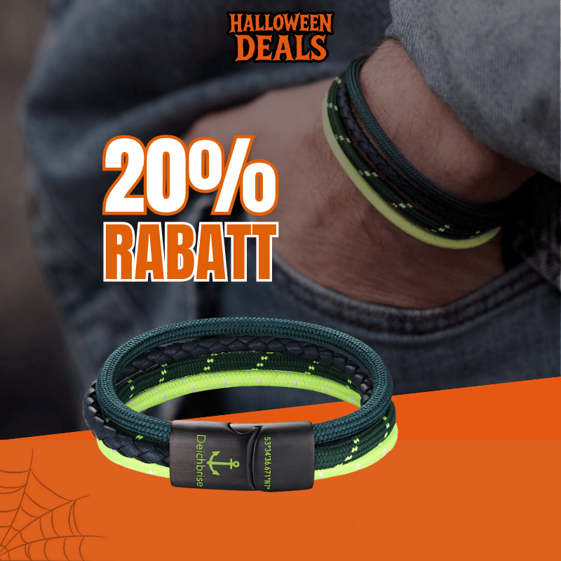 Leder & Segeltau Armband Summer Kitesurfer (Multistrang)