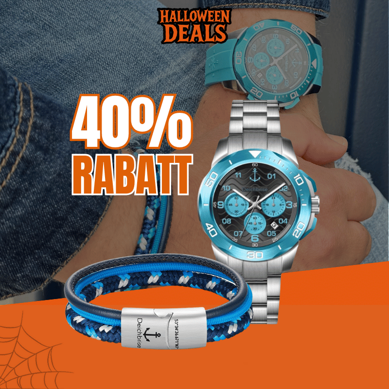 Uhr Ocean + Armband Tiefseetaucher