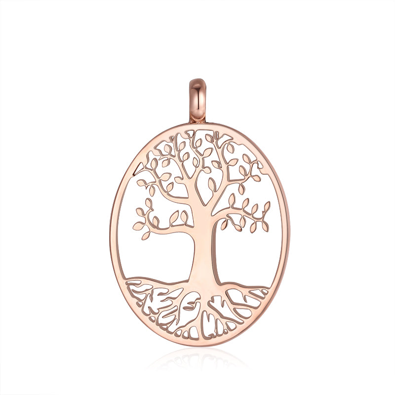 Kettenanhänger Lebensbaum aus Edelstahl