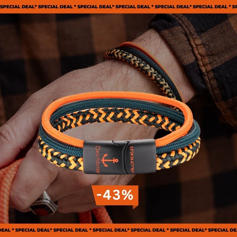 Segelseil & Segeltau Armband Windsurfer (Multistrang)