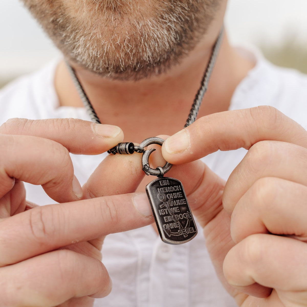 Kette mit Anhänger Steuermanns Traum
