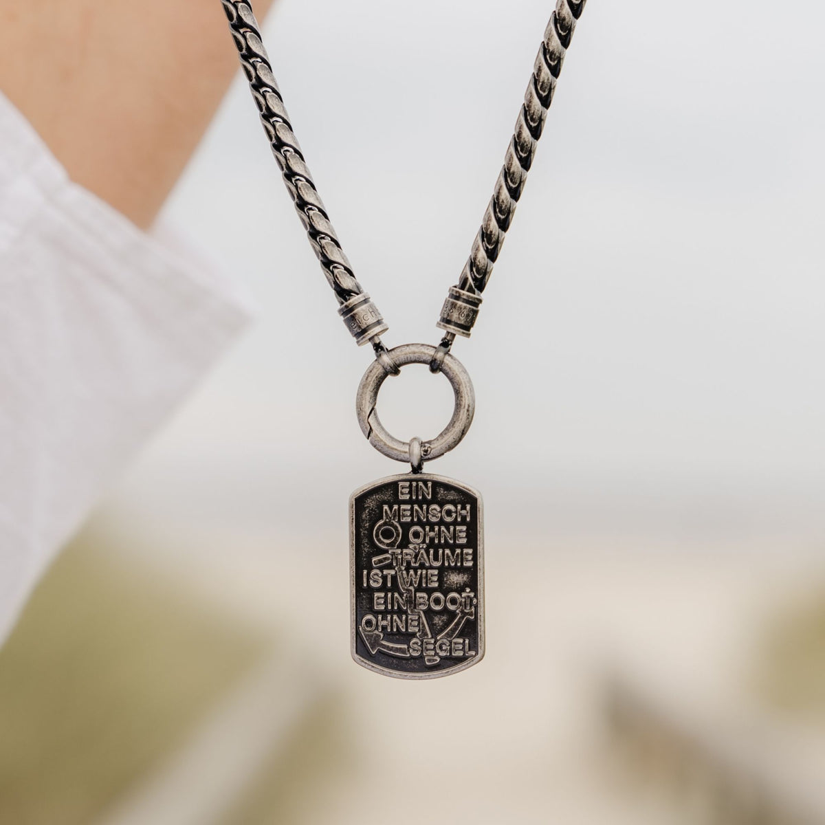 Kette mit Anhänger Steuermanns Traum