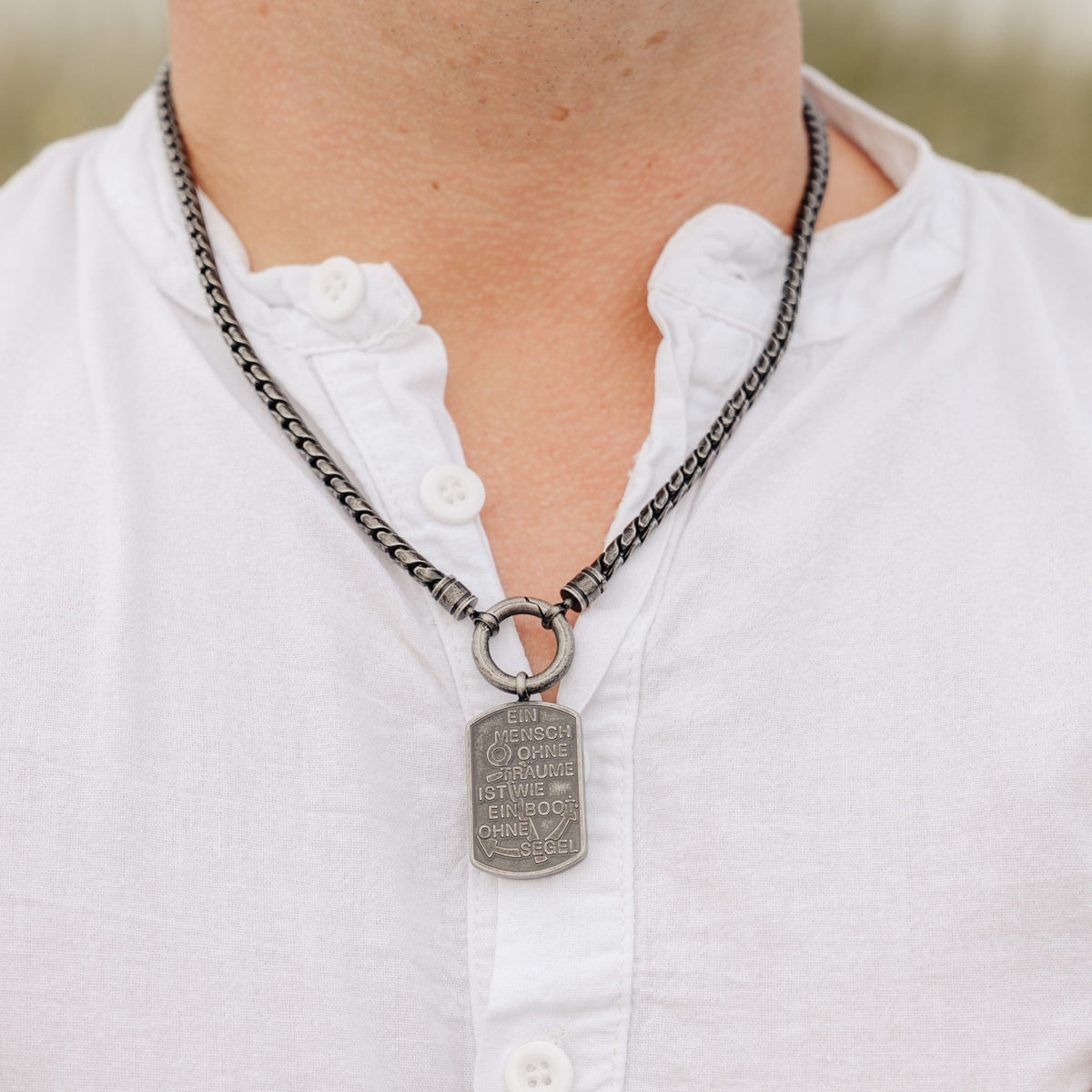 Kette mit Anhänger Steuermanns Traum
