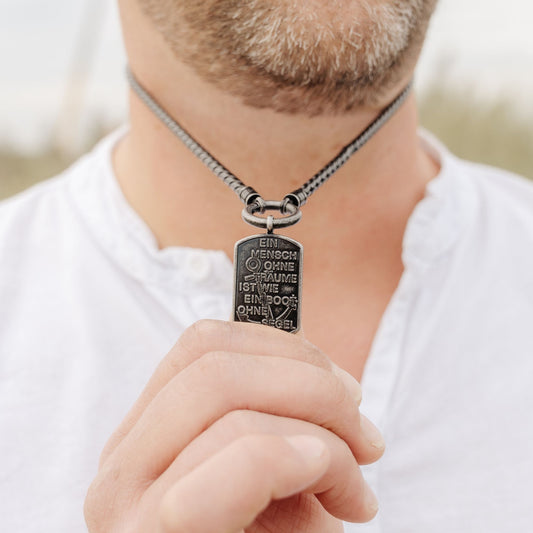Kette mit Anhänger Steuermanns Traum